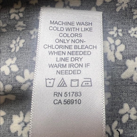 Maurice’s Kimono Daisy Print Black & White Floral Size Medium - Picture 14 of 14